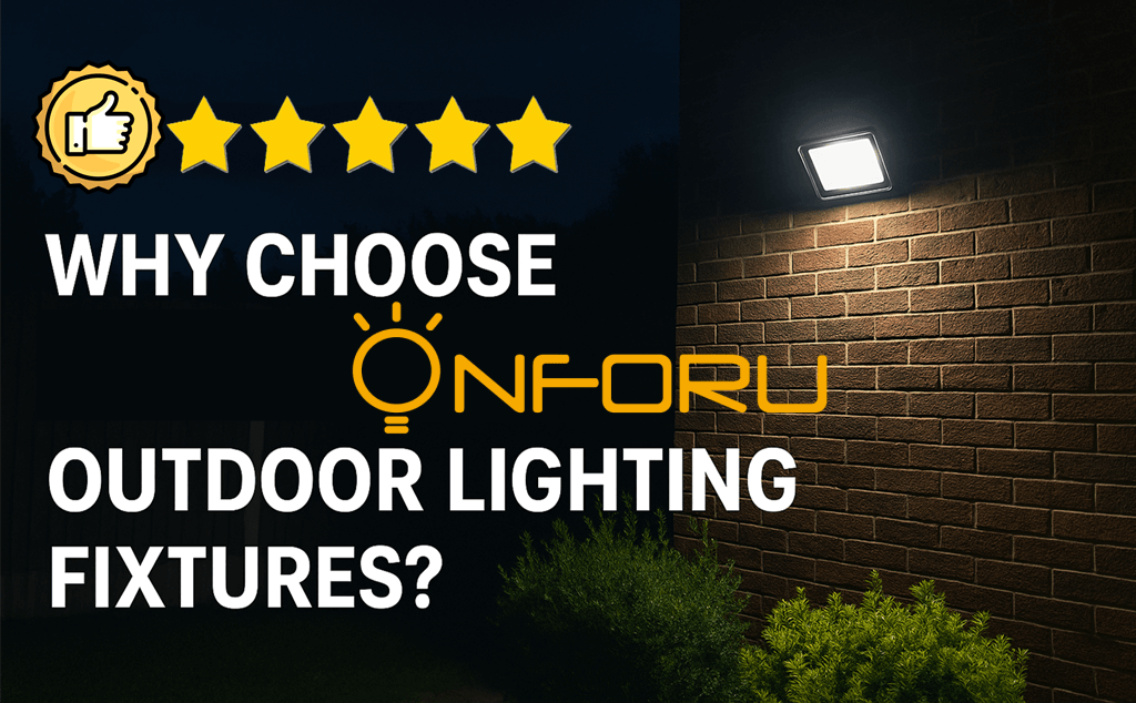Why are more and more people choosing Onforu's outdoor lighting fixtures?