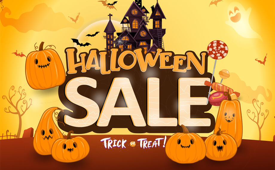 halloween discount poster halloween discount poster