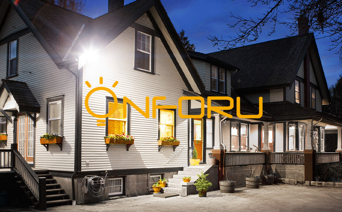 Onforu LED Flood Light with House
