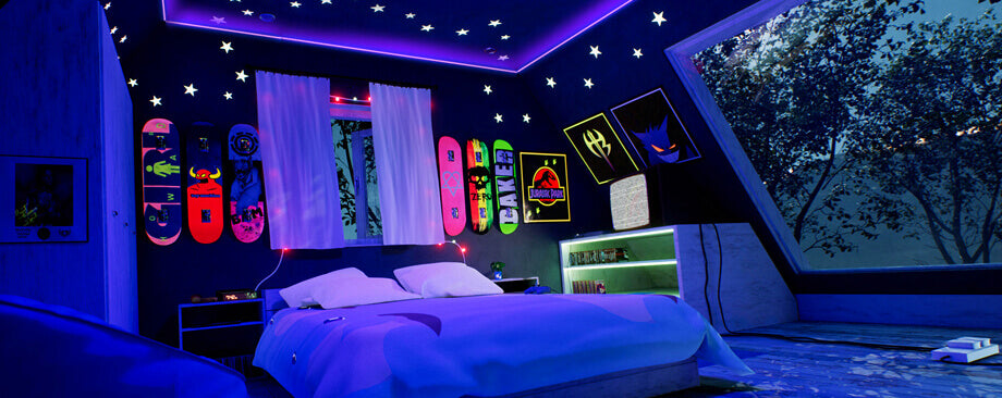 Bedroom Lighting Application