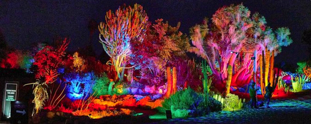 Botanical Garden Lighting Application