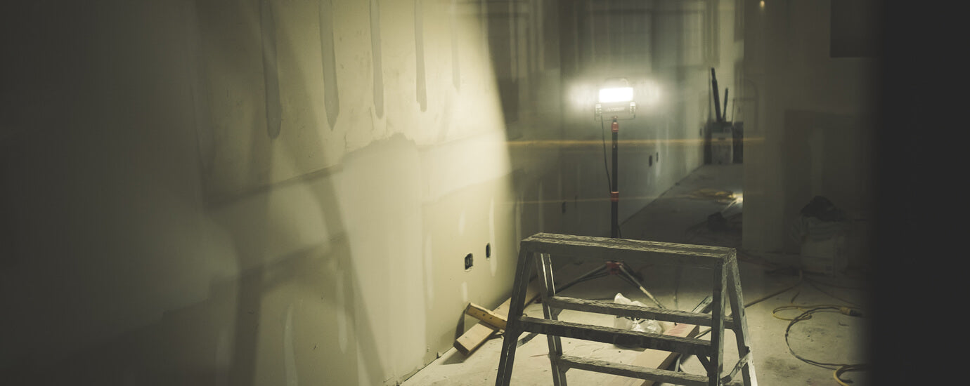 Construction Site Lighting Application