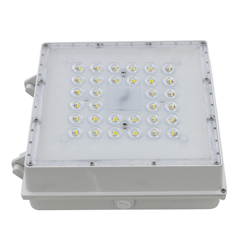 Onforu LED Canopy Light Fixture - 60W/100W/150W - Brown/White - 5000K