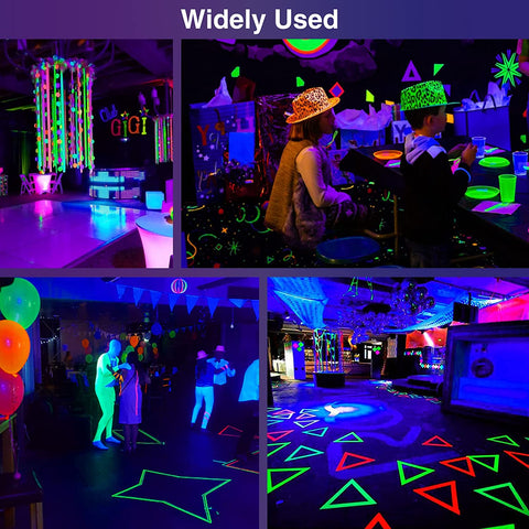 Glow Party Black Light LED Light Fixtures for Party