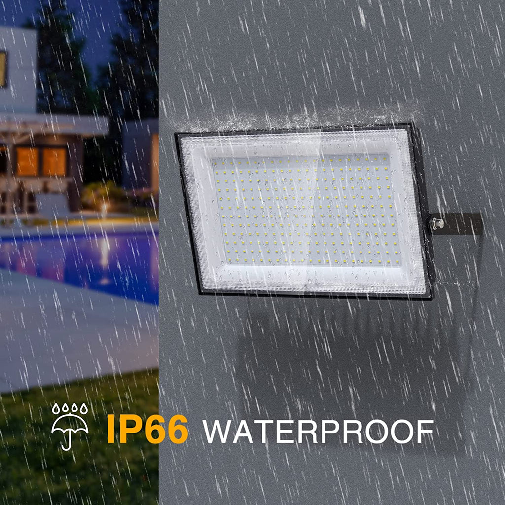 Onforu 200W Brightest LED Flood Lights Waterproof Outdoor