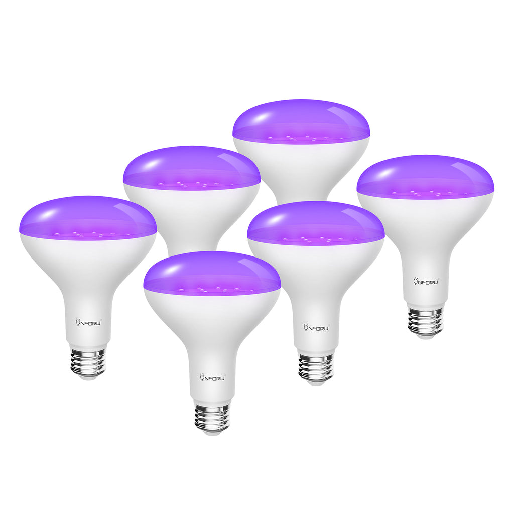 Bright 15W UV Black Light LED Bulbs 6 Pack