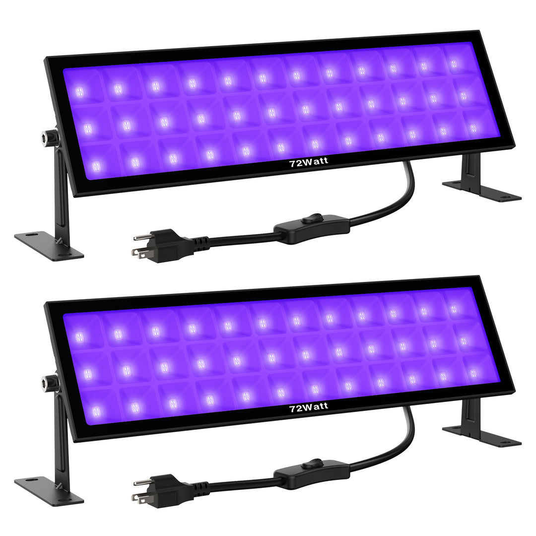 Glow Party Black Light LED Light Fixtures