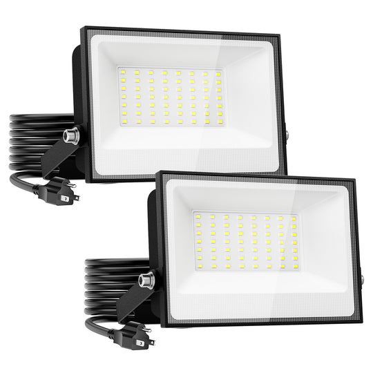 Onforu 40W LED Flood Lights with Plug FG162