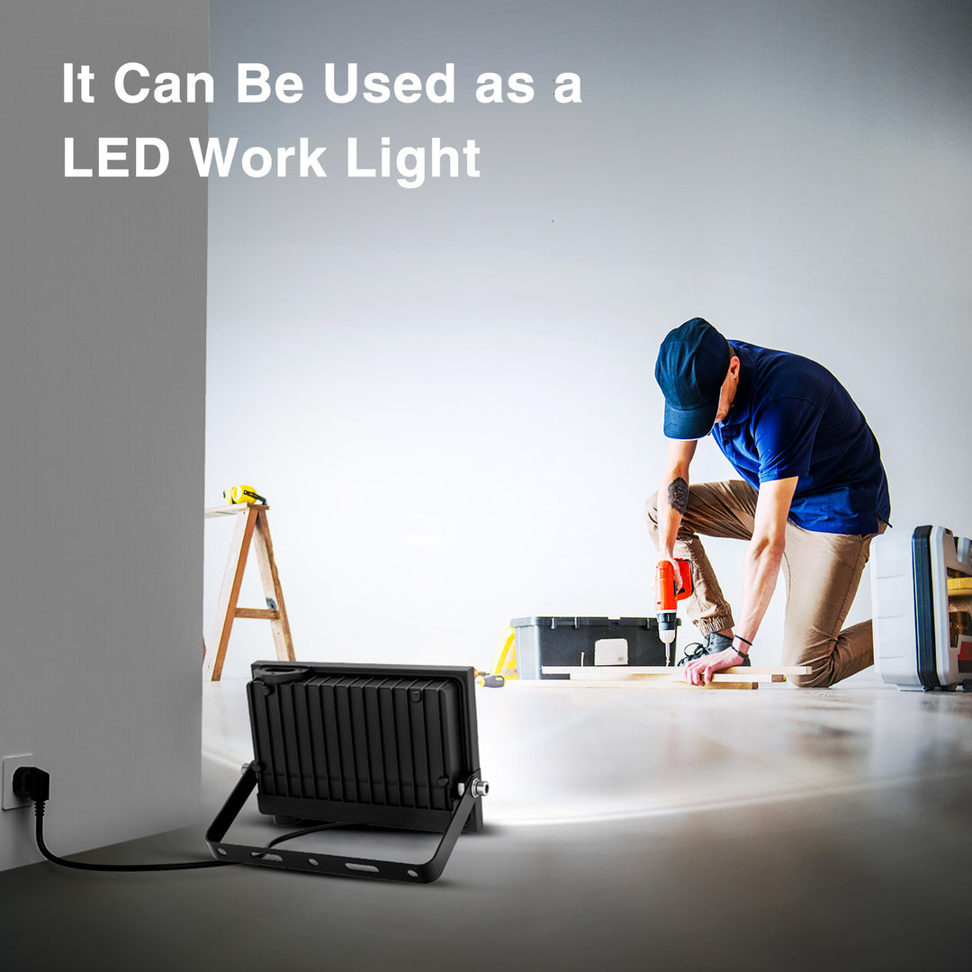 Onforu 40W LED Flood Lights with Plug FG162