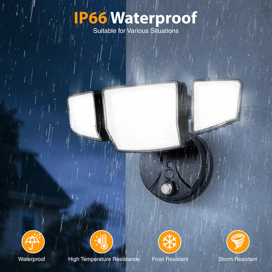 Onforu 90W LED Dusk to Dawn Security Lights Outdoor