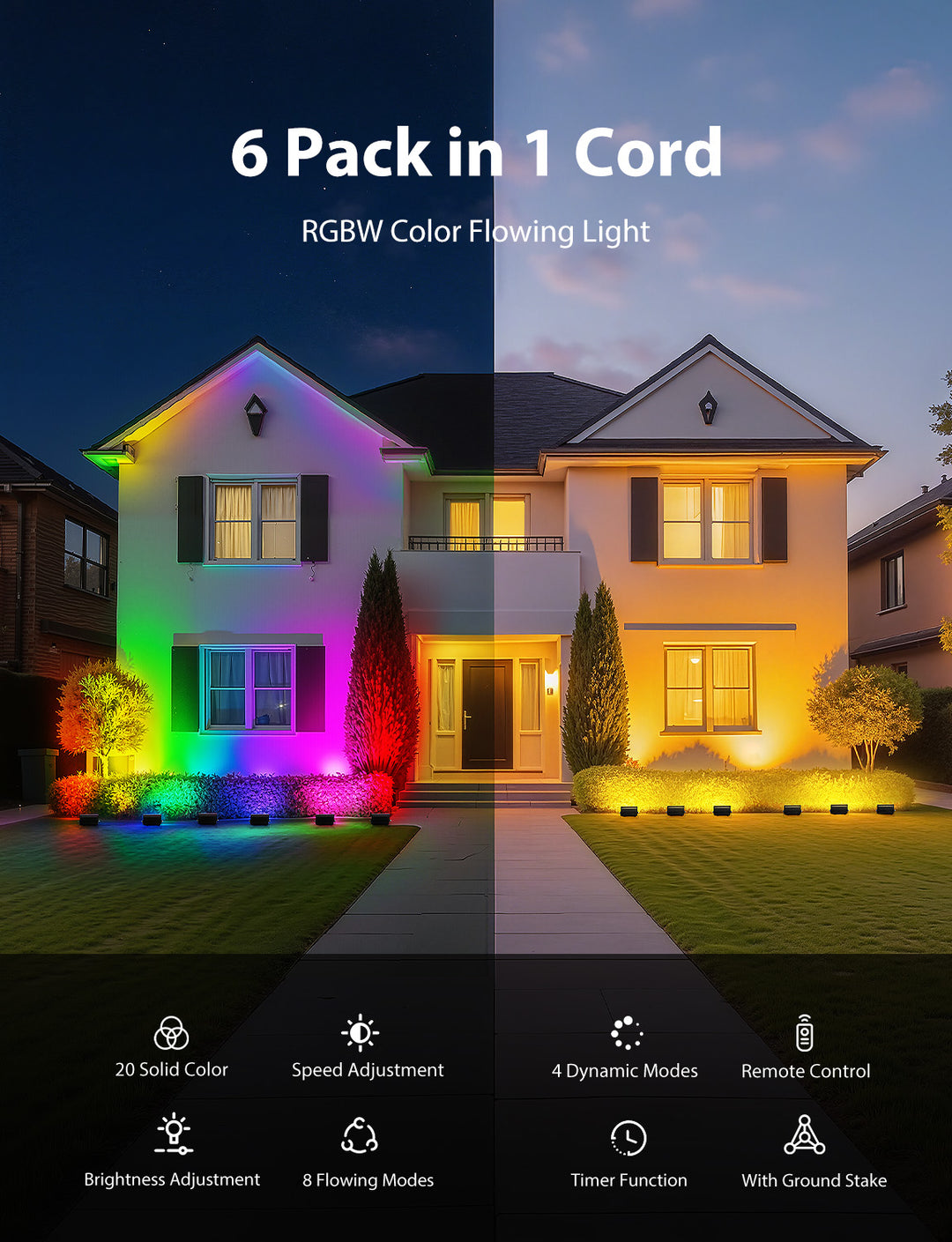 Onforu RGBW Flood Lights FG90