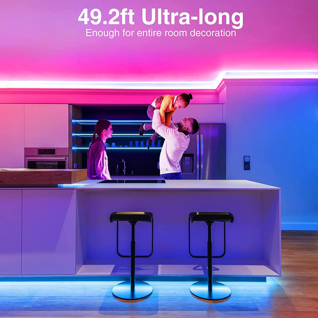 Onforu 49.2ft Smart WiFi LED Light Strip