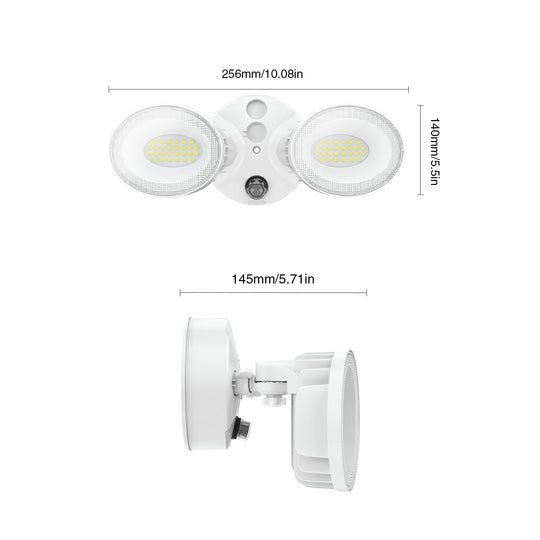 Onforu 50W Dusk to Dawn LED Security Light BD40
