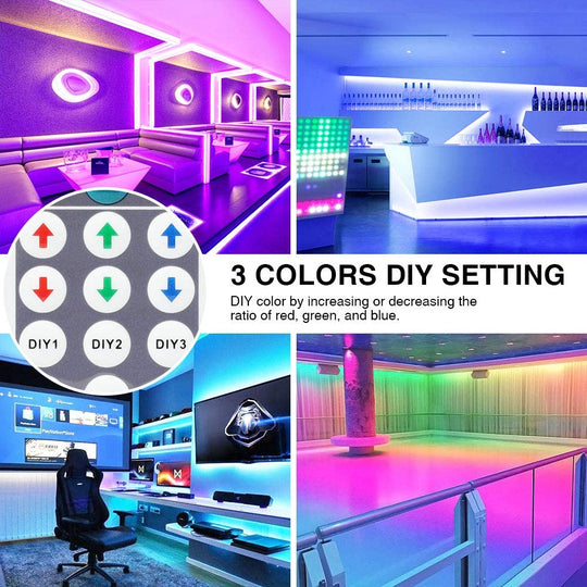 Onforu 66ft RGB LED Strip Lights with Remote
