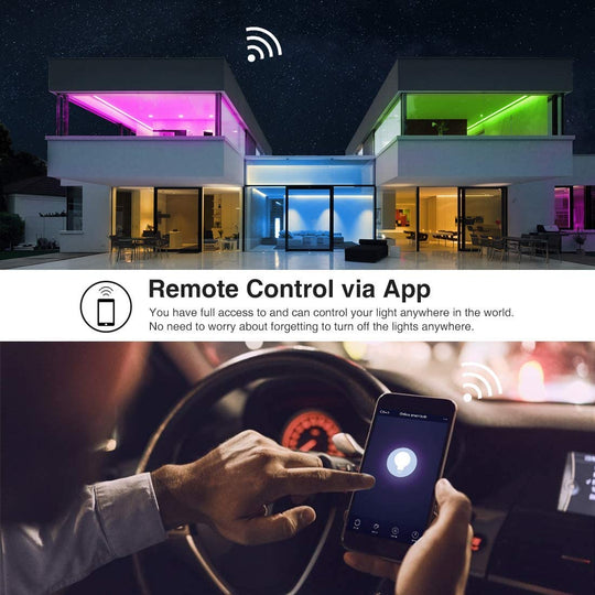 Onforu 49.2ft Smart WiFi LED Light Strip