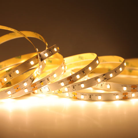 Low Voltage Dimmable 65.6ft 20M LED 3000K Yellow Light Strips