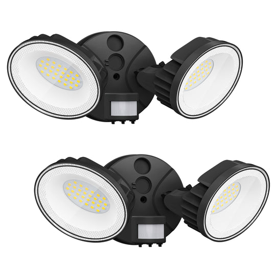Onforu 50W 2-Head Motion Sensor LED Security Light BD39