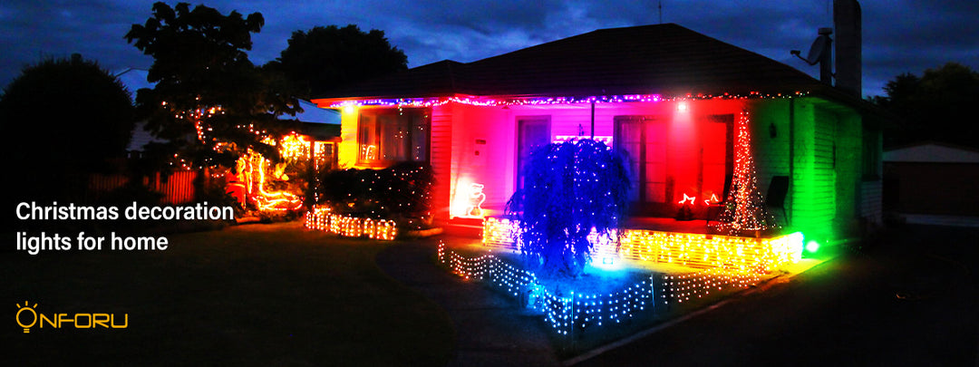 Christmas decoration lights for home