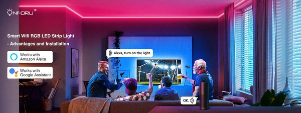 Smart Wifi RGB LED Strip Light -  Advantages and Installation