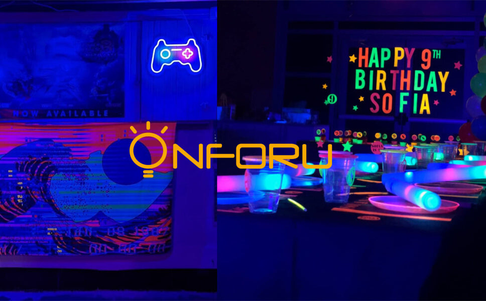 Onforu Black Light New Series for Spooky Halloween