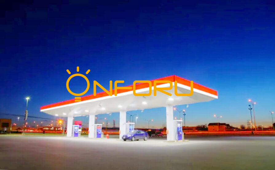 Best LED Canopy Lights for Gas Station Application