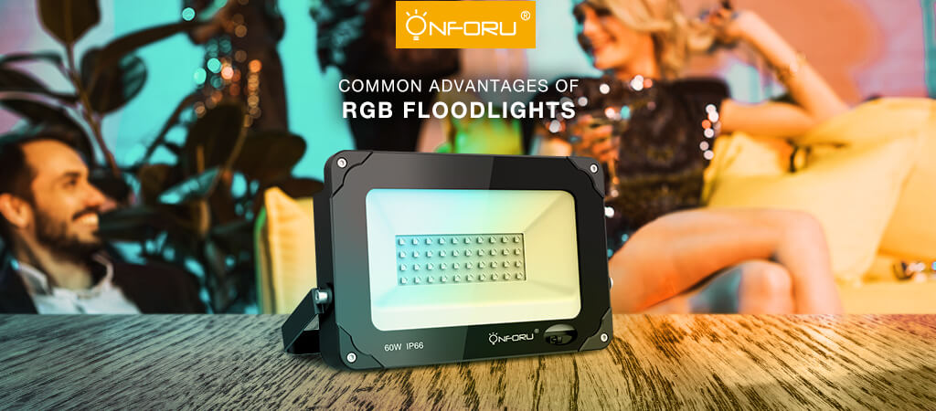 Common Advantages of Onforu RGB Floodlights