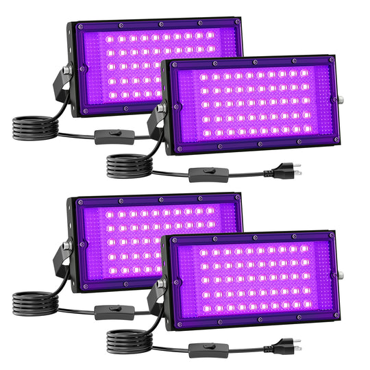 Onforu 50W LED Black Light with Plug FG183