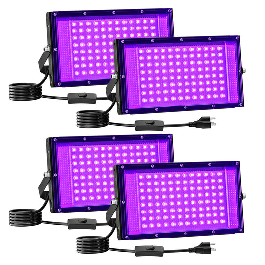 Onforu 100W LED Black Light with Plug FG184