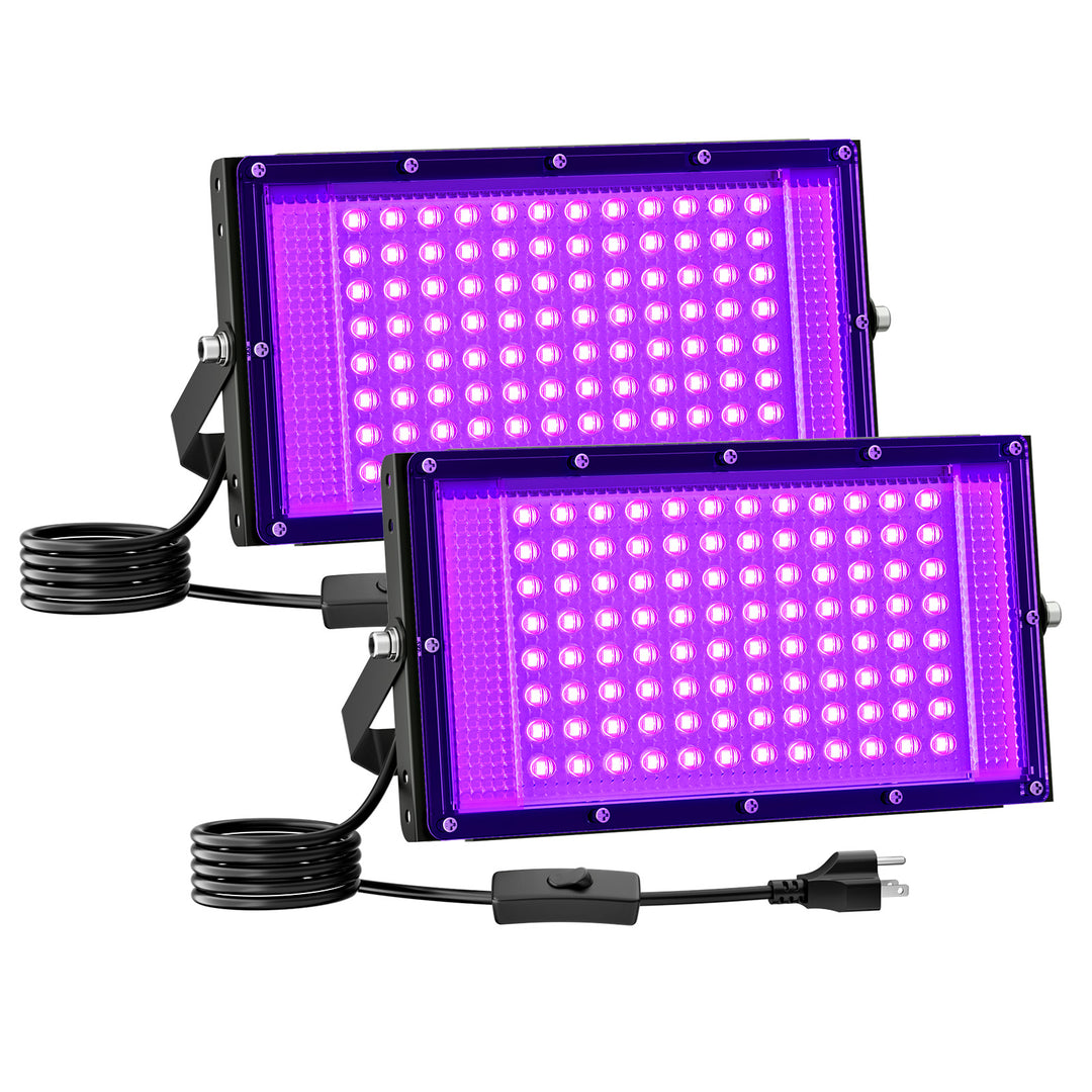 Onforu 100W LED Black Light with Plug FG184