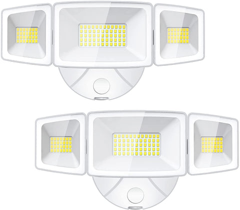 Onforu 55W Outdoor LED Security Light White 2 Pack