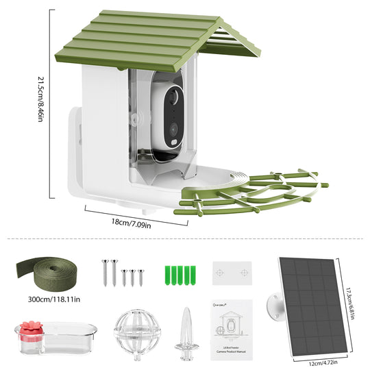 Onforu Smart Bird Feeder with Camera