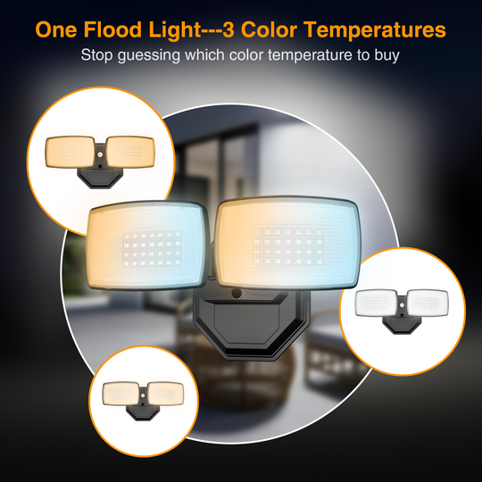 Onforu 3CCT 32W Outdoor Flood Lights BD140