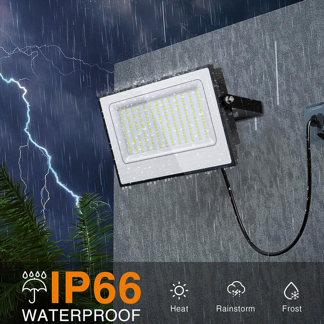 Onforu 200W LED Flood Lights with Plug FG161