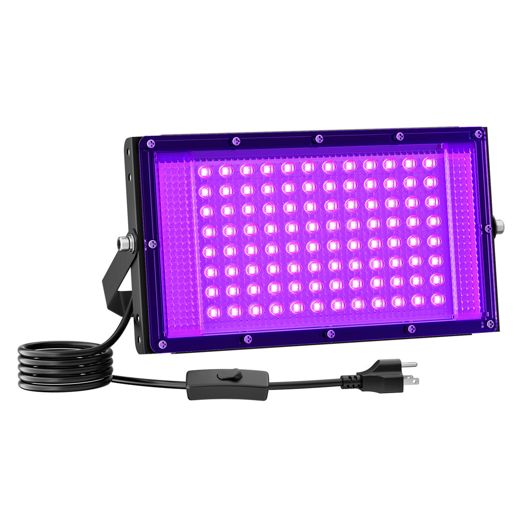 Onforu 100W LED Black Light with Plug FG184