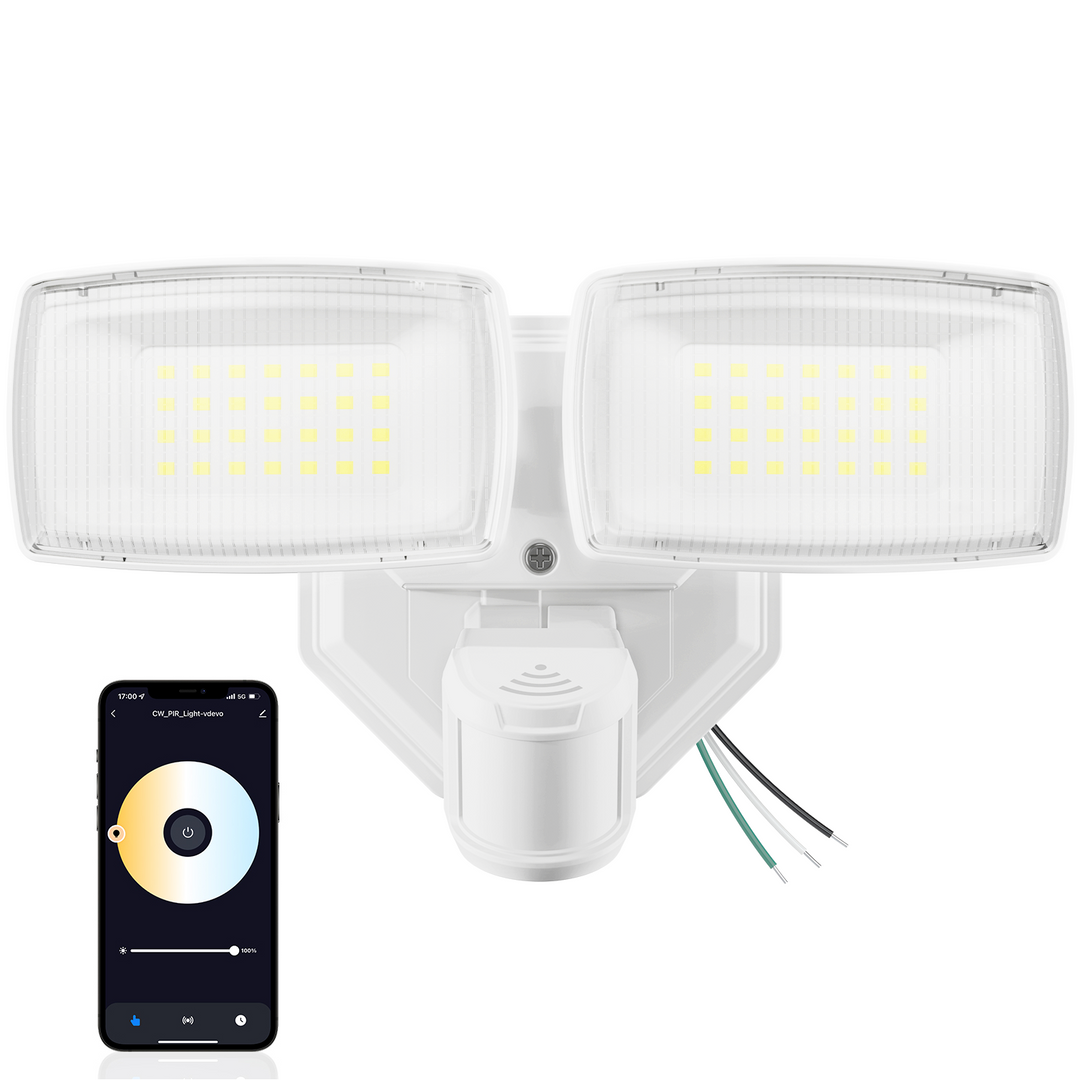 Onforu 32W 2 Head Smart LED Security Lights BD122