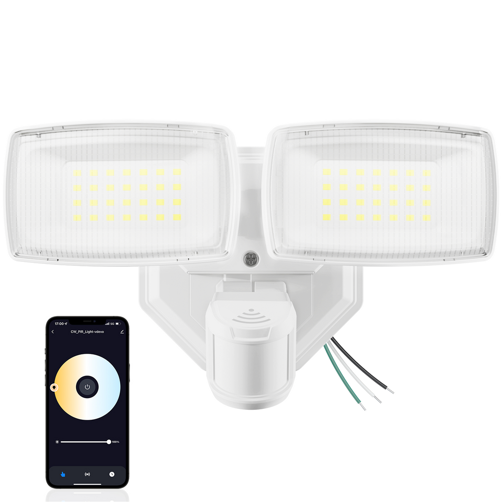 Onforu 32W 2 Head Smart LED Security Lights BD122