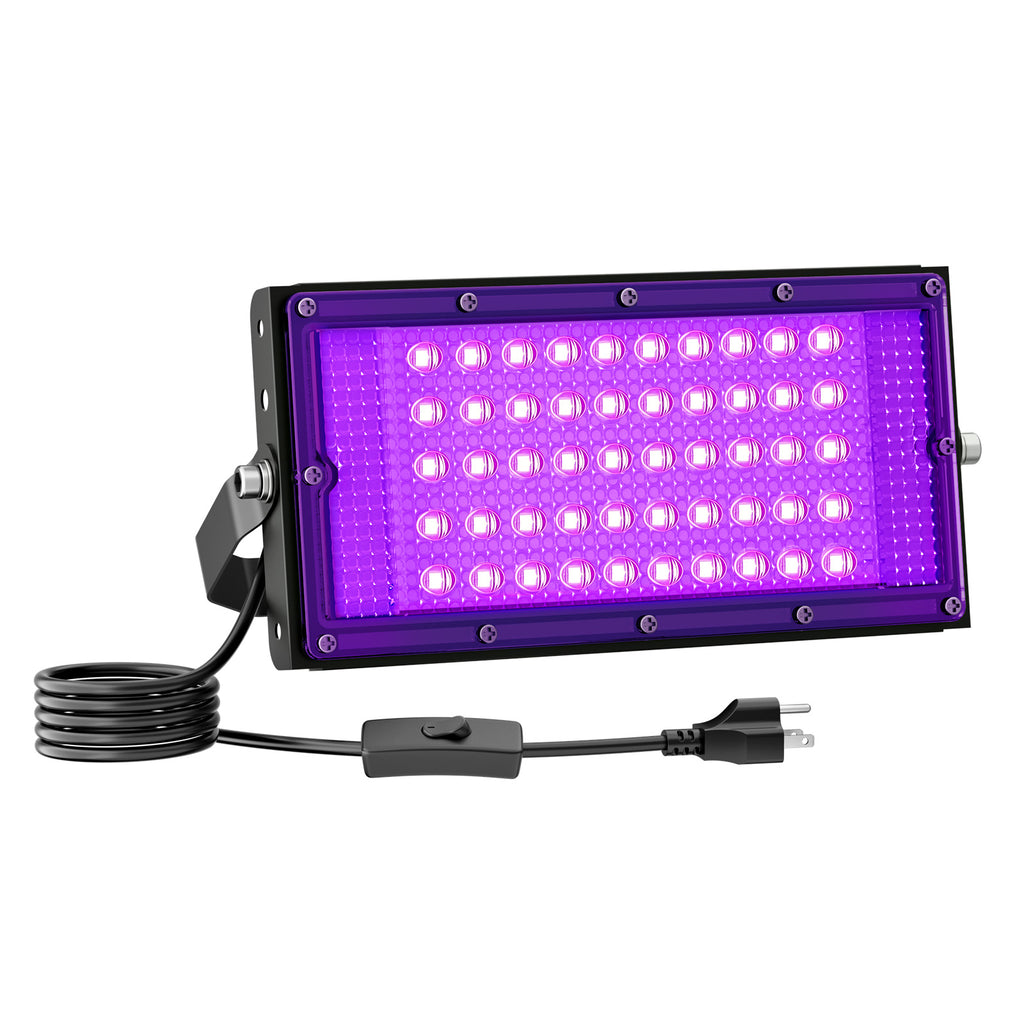 Onforu 50W LED Black Light with Plug FG183