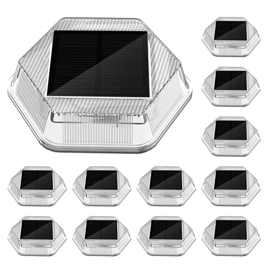 Onforu RGB Solar Driveway Lights 12 Pack CP002