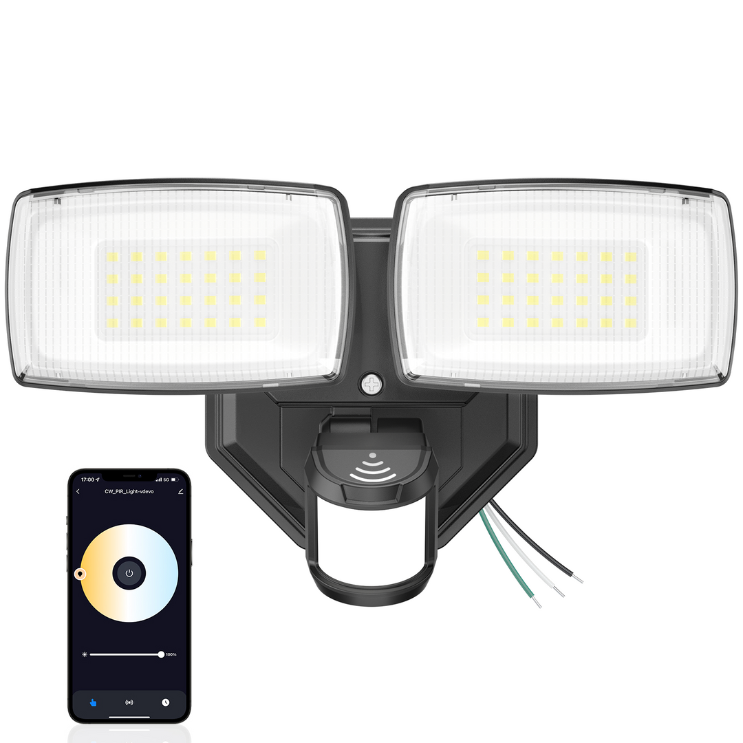 Onforu 32W 2 Head Smart LED Security Lights BD122