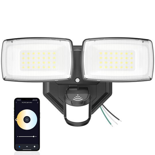 Onforu 32W 2 Head Smart LED Security Lights BD122