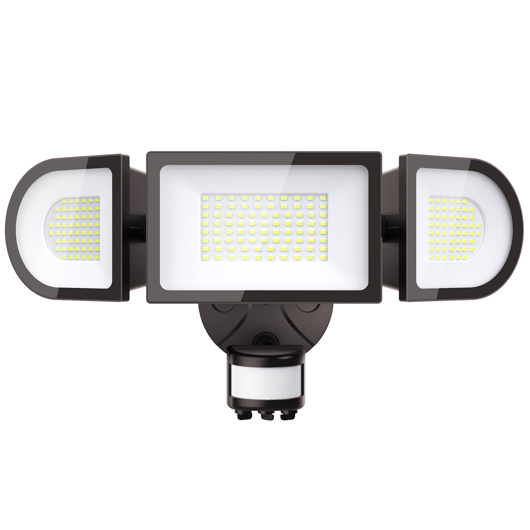 Onforu 100W Motion Sensor LED Security Light Brown