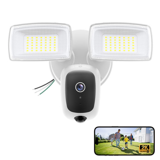 Onforu Dual Heads 35W Motion Sensor Floodlight Camera SX09