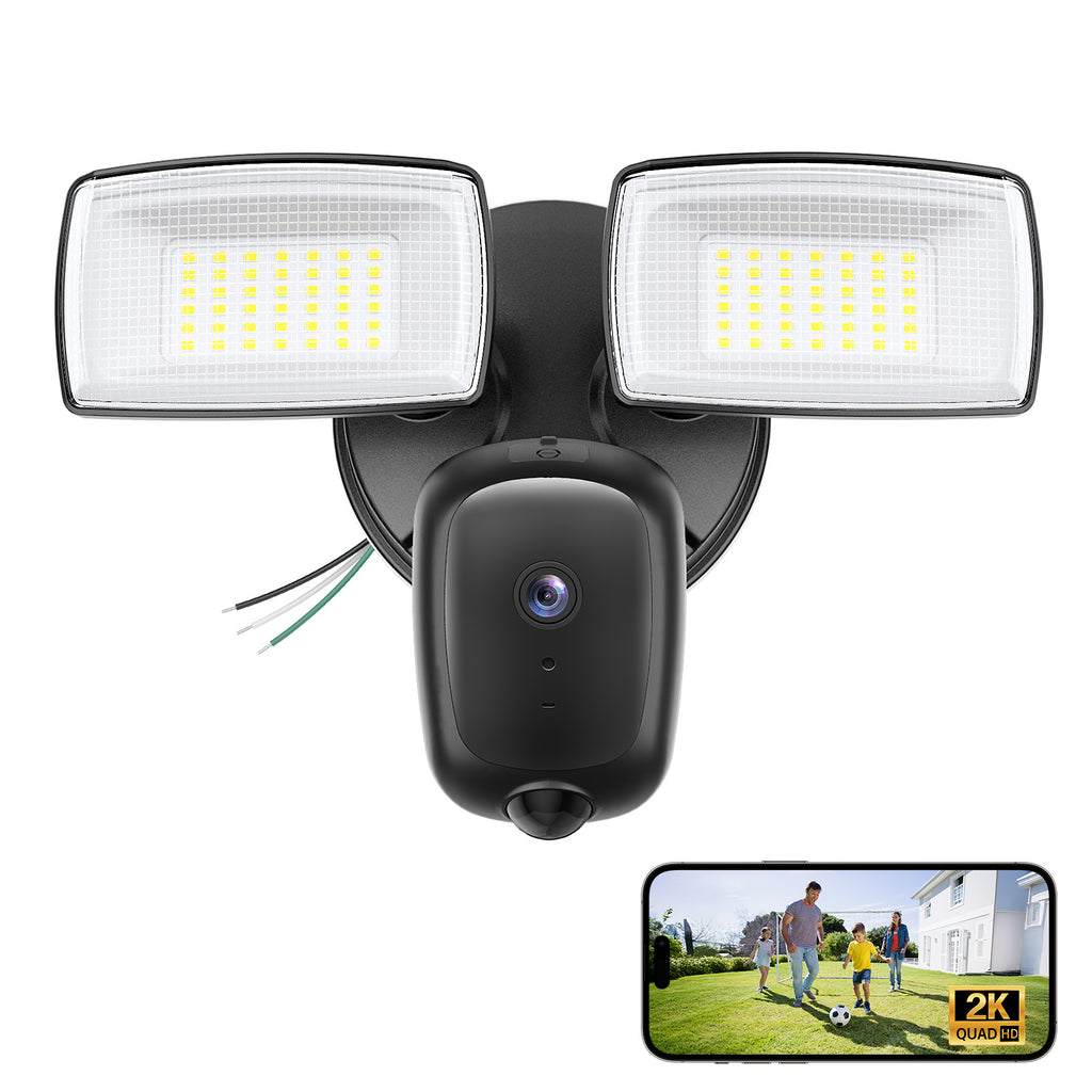 Onforu Dual Heads 35W Motion Sensor Floodlight Camera SX09