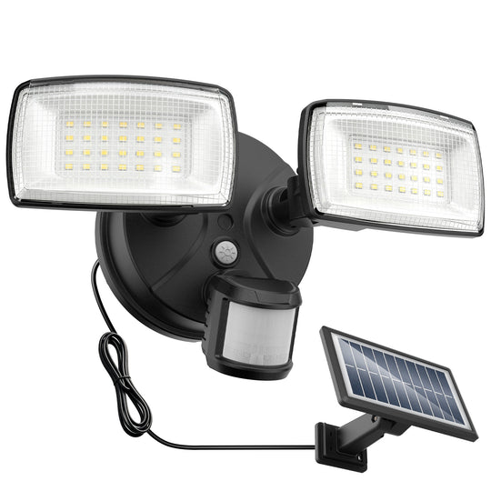 Onforu 36W Dual Heads Solar LED Security Lights TY30
