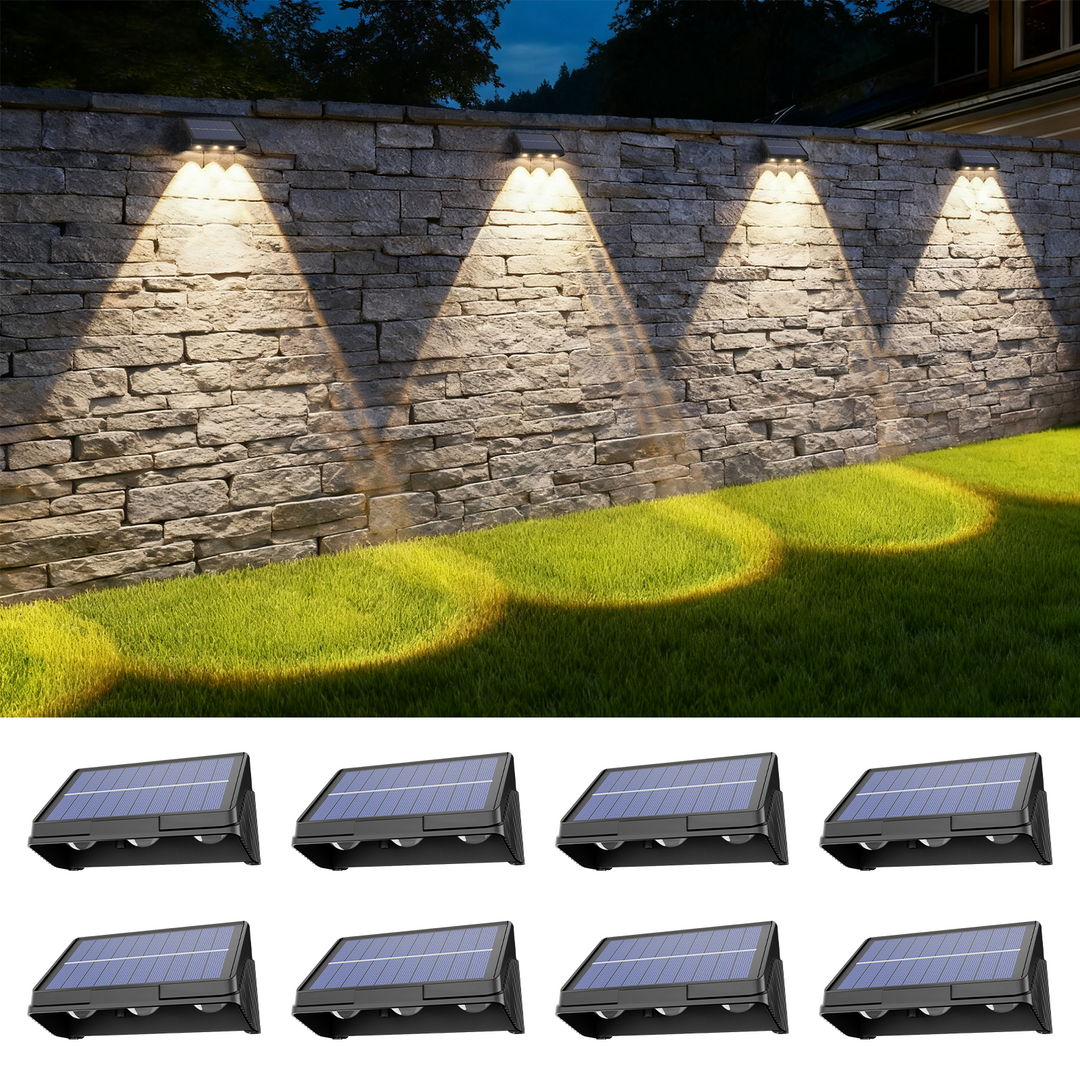 Onforu LED Solar Fence Lights PD001