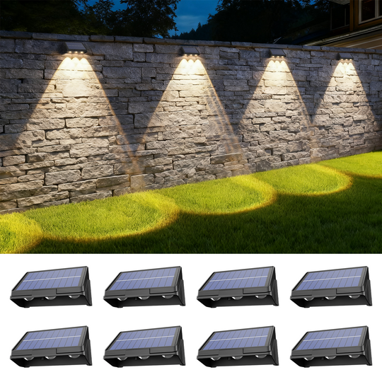 Onforu LED Solar Fence Lights PD001