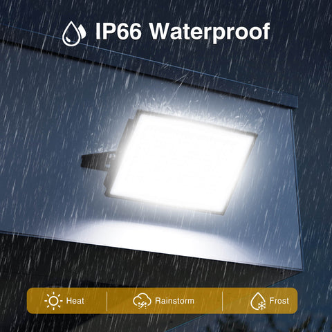 IP66 Waterproof 200W Dusk to Dawn LED Flood Light