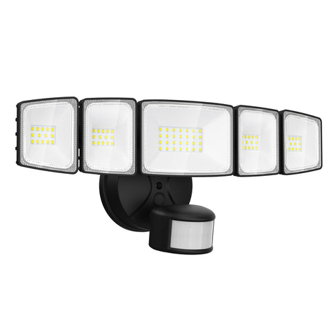 Onforu 5 Heads 27W Motion Sensor & Dusk to Dawn LED Security Light