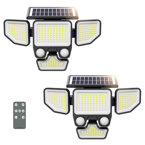 Onforu 4 Heads LED Solar Motion Lights TY22