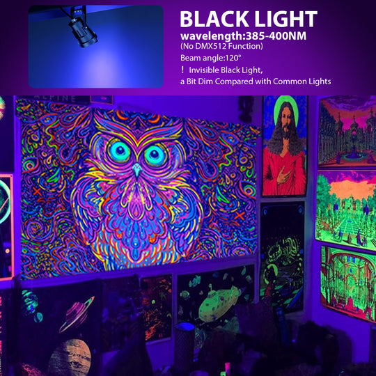 Onforu 18W Black Light Spotlight SD01